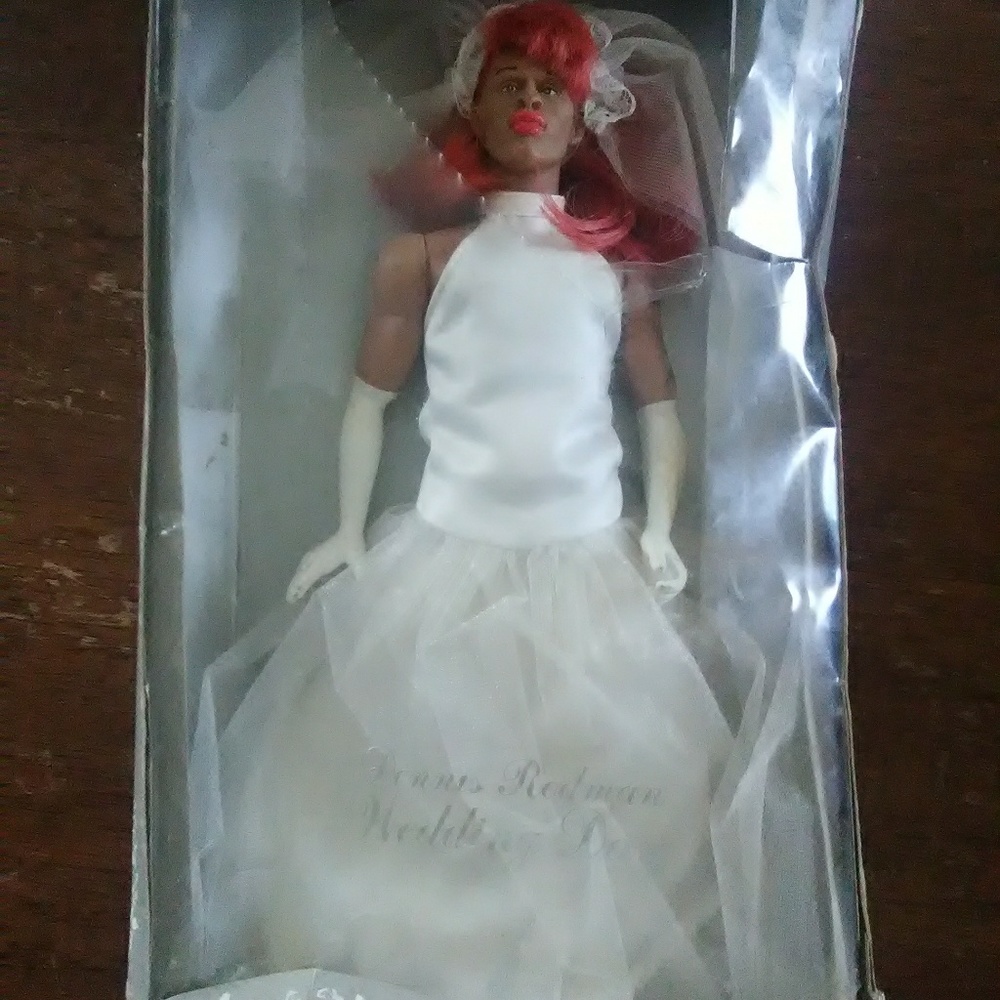 Dennis Rodman wedding day doll